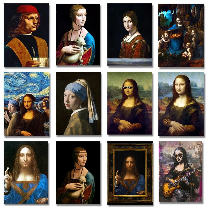 Leonardo Da Vinci Artwork Salv - огляд і ціна Resin Art Work