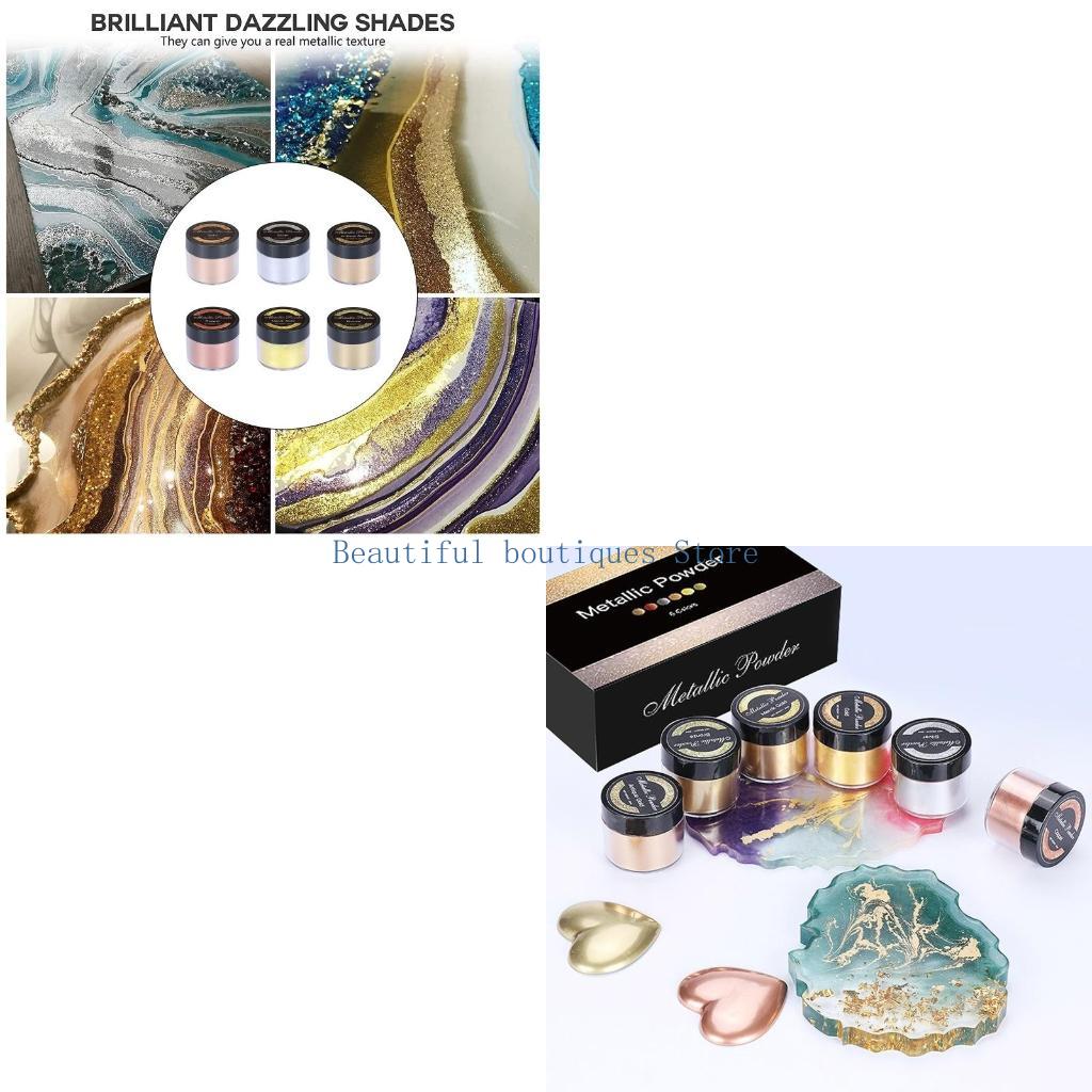 U4LF 4 Colours Soap Dye Glitte - огляд і ціна Resin Art Equipment