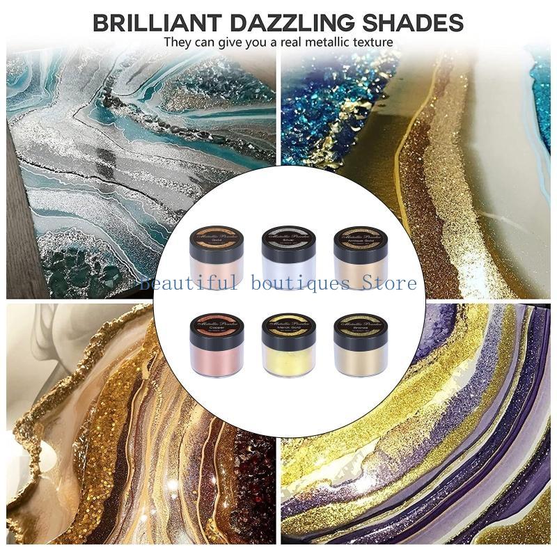 U4LF 4 Colours Soap Dye Glitte - огляд і ціна Resin Art Equipment